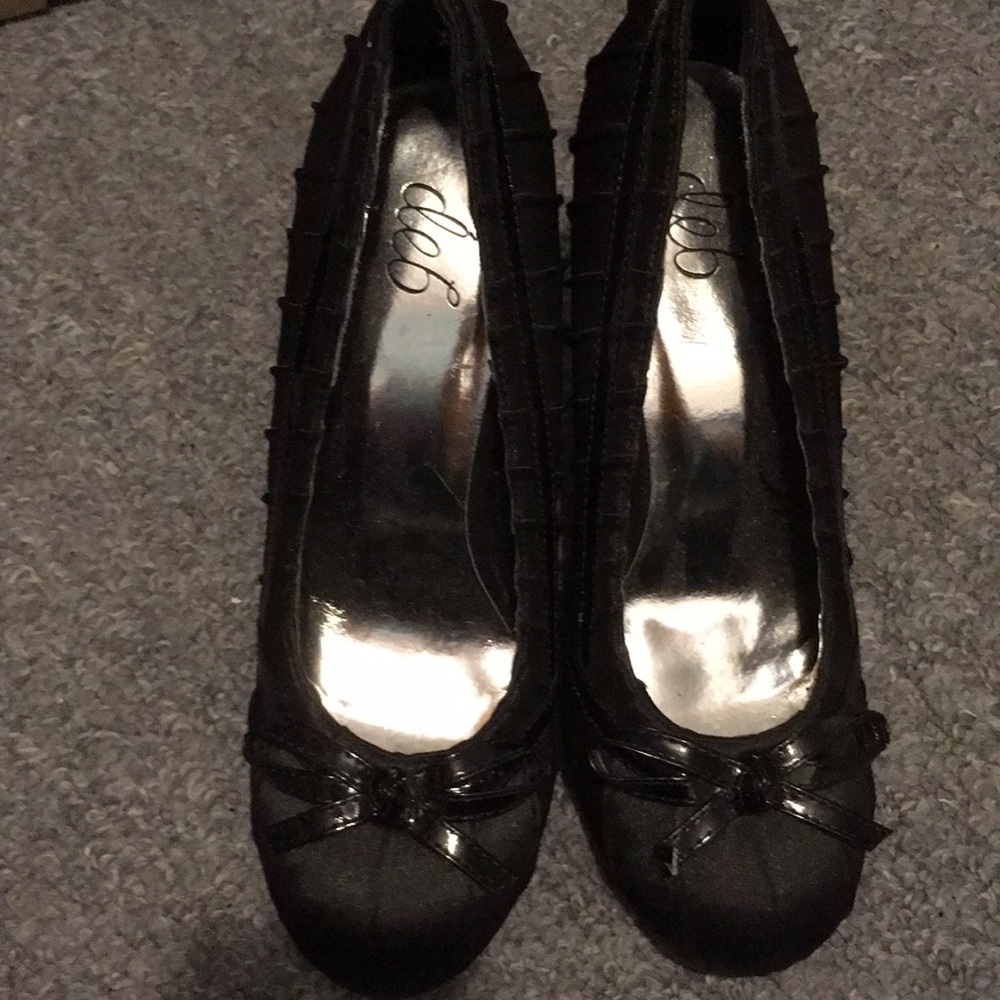 Black heels